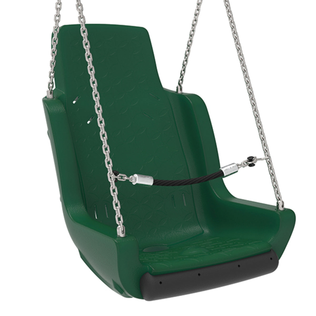 Special Needs / inclusive swing seat with steel chains (Commercial Use – EN1176)