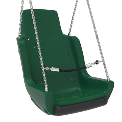 Special Needs / inclusive swing seat with steel chains (Commercial Use – EN1176)