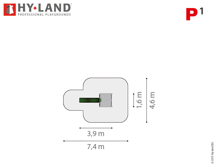 Hy-land Project P1 Climbing Frame – Hyland P1