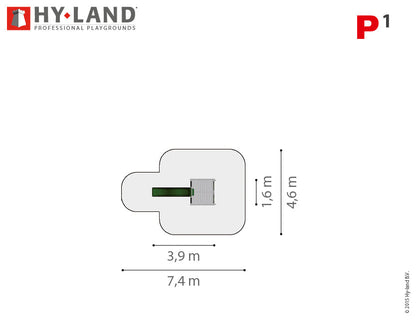 Hy-land Project P1 Climbing Frame – Hyland P1