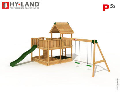 Hy-land Project 5S  Climbing Frame with swing module – Hyland P5S