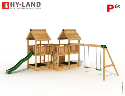 Hy-land Project P6S  Climbing Frame with swing module – HYLAND P6S
