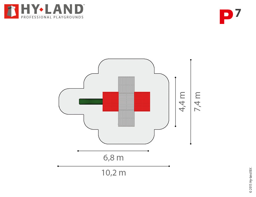 Hy-Land Project 7 Climbing frame , Hyland P7