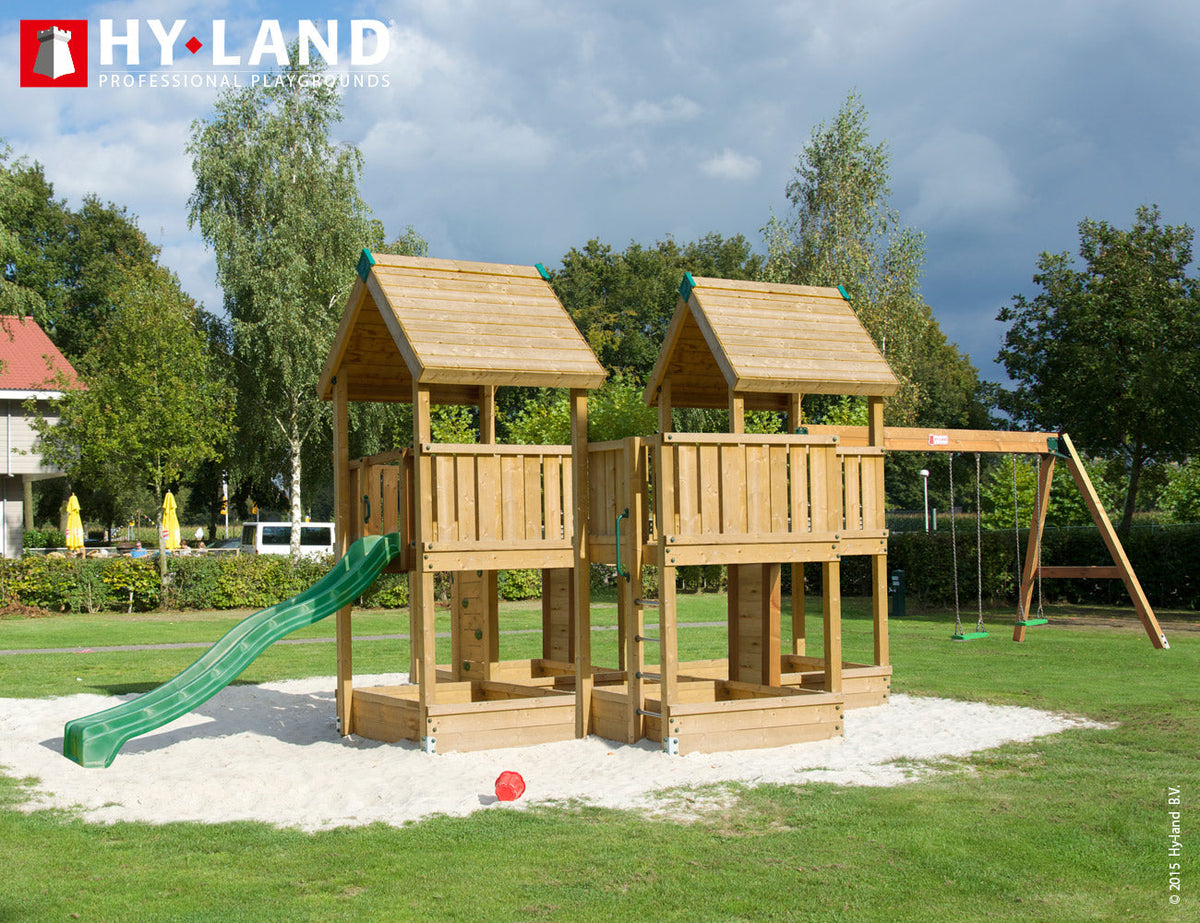 Hy-land Project P7S  Climbing Frame with swing module – Hyland P7S