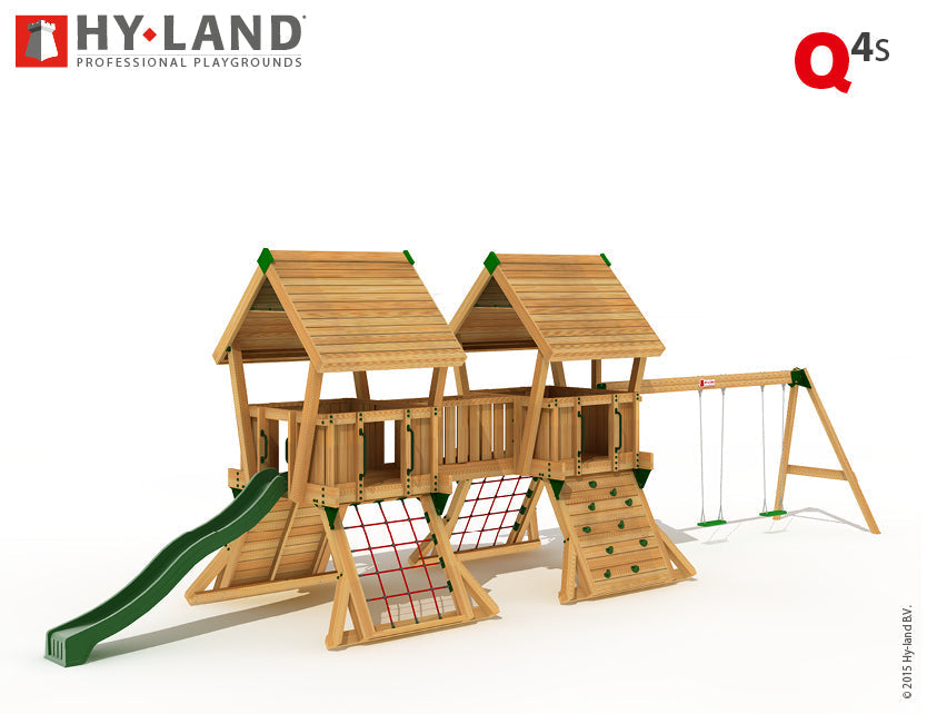 Hy-land Project Q4S  Climbing Frame with swing module – HYLAND Q4S