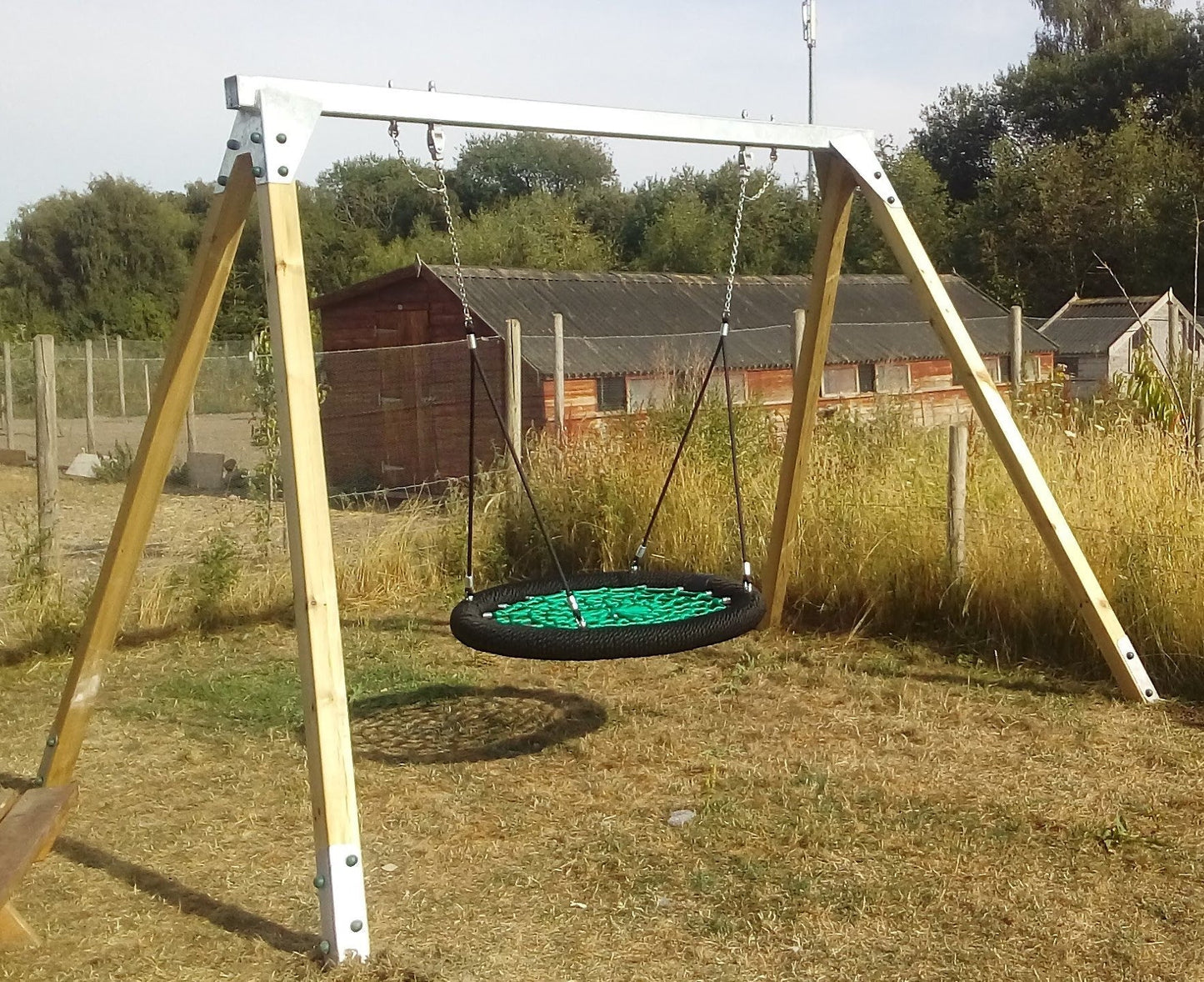 ACTIVE Commercial Swing Frame with nest swing – METAL top pole