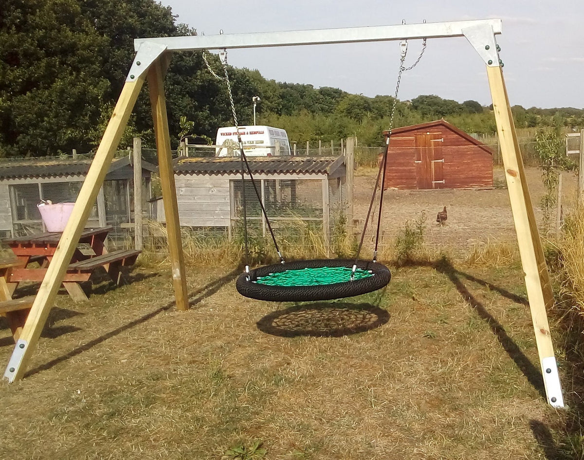 ACTIVE Commercial Swing Frame with nest swing – METAL top pole