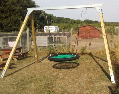 ACTIVE Commercial Swing Frame with nest swing – METAL top pole