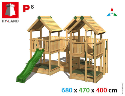Hy-land Project 8 Climbing Frame , Hyland P8