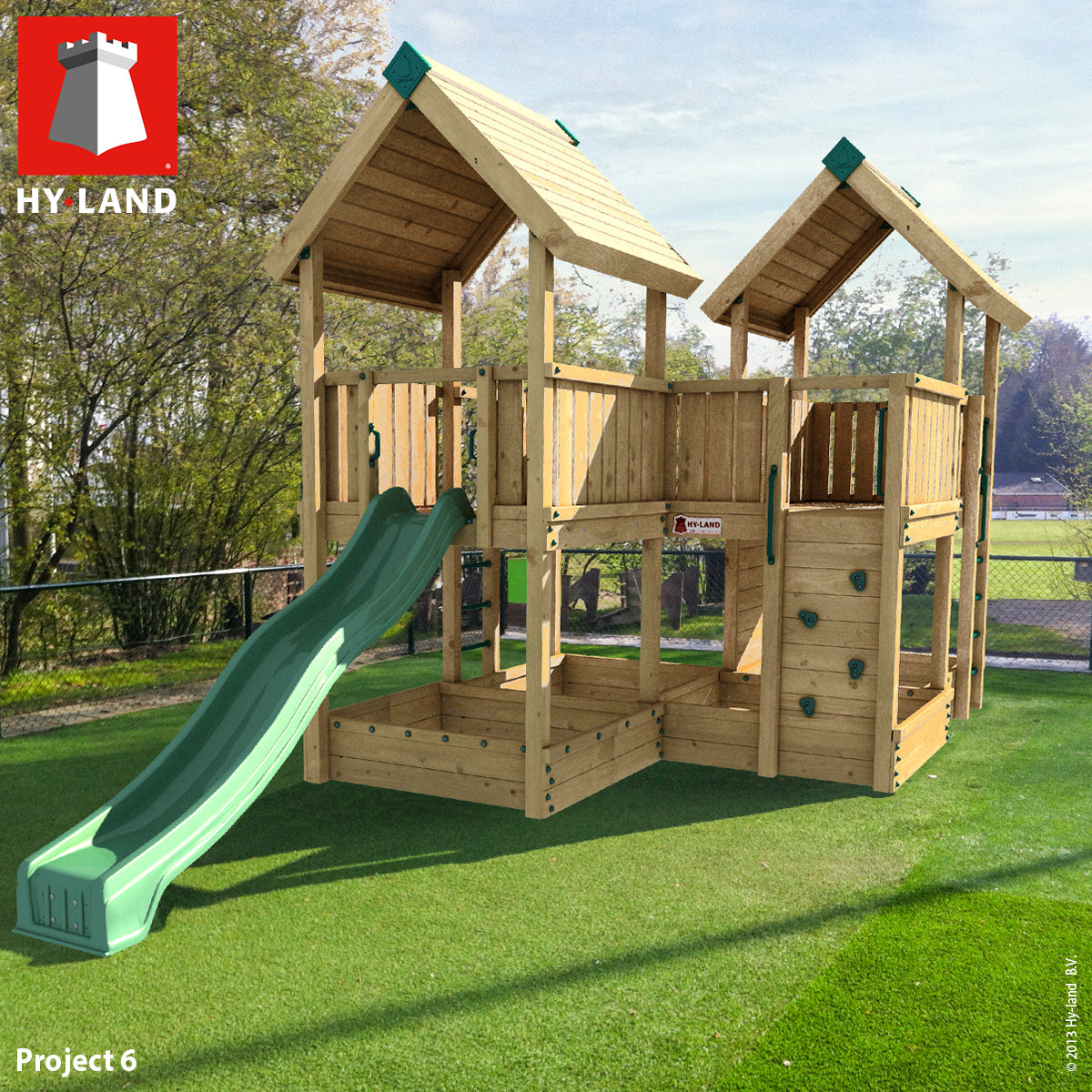 Hy-land Project 6 Climbing Frame , Hyland P6