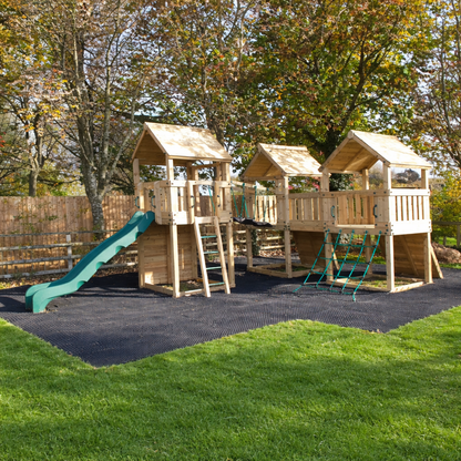 ACTIVE Brimfield towers – 3 x 140x140cm platforms- 1.5 and 1.2m platform height, including INSTALLATION