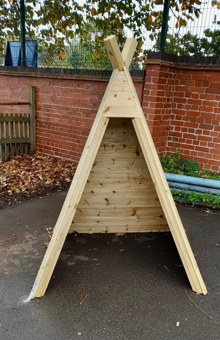 “Active” Toddler/Infant Wooden Tipee tent/Wigwam/ 140x140cm
