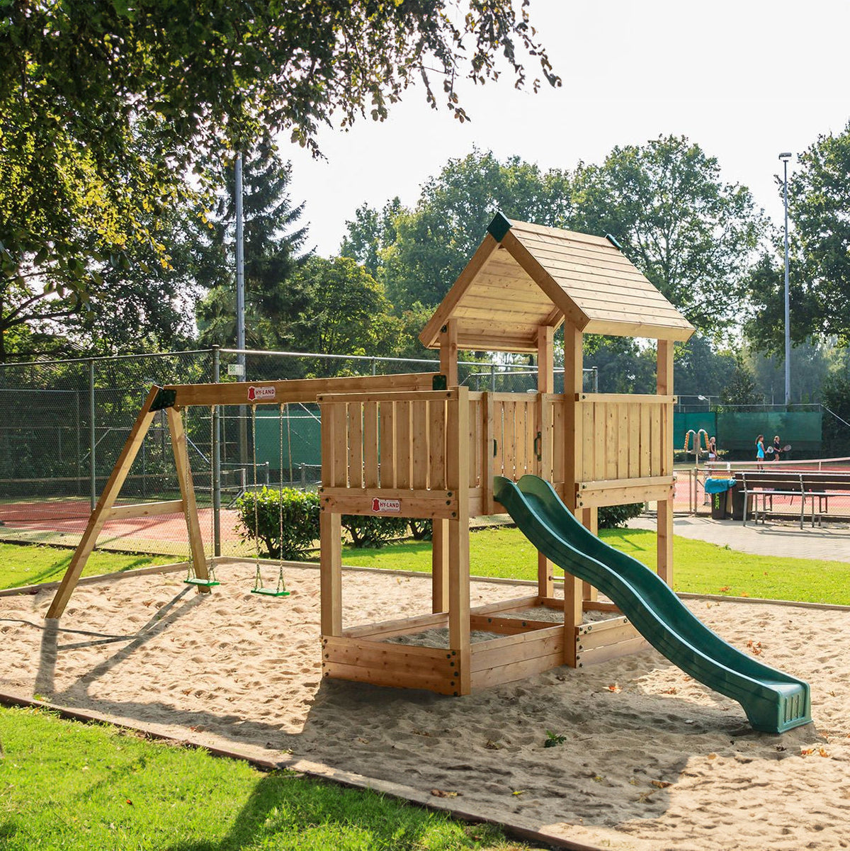 Hy-land Project 3S  Climbing Frame with swing module – Hyland P3S