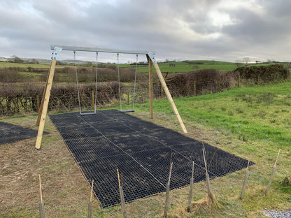 ACTIVE Pembridge Playground (climbing frame and swing). INSTALLED