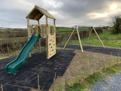 ACTIVE Pembridge Playground (climbing frame and swing). INSTALLED