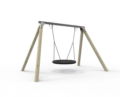 ACTIVE Commercial Swing Frame with nest swing – METAL top pole
