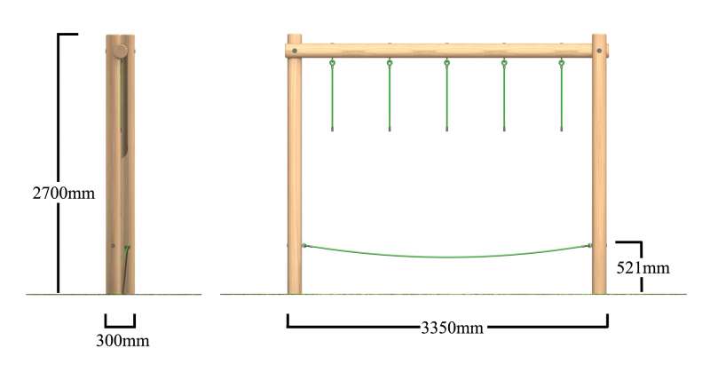 Drop Rope Traverse – Radiata