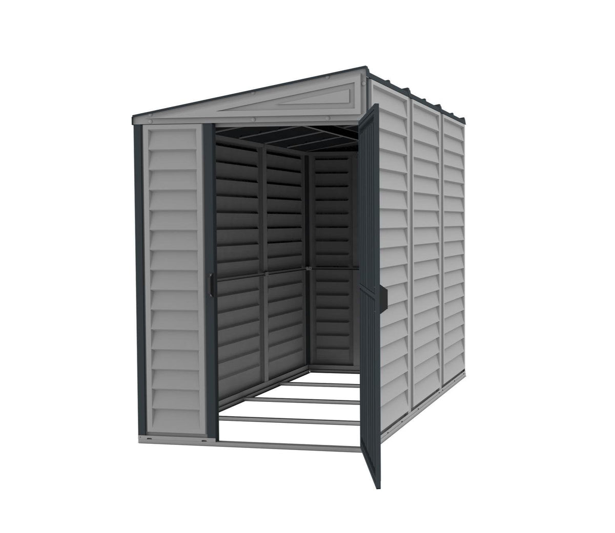 Duramax 4 x 8 ft Lean To Sidemate Plus Plastic Shed