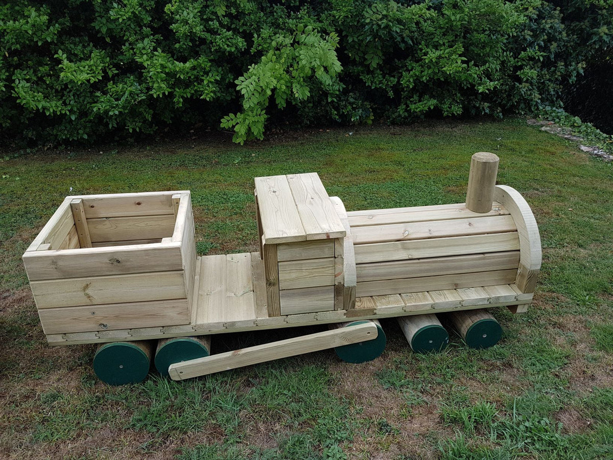 Commercial Train with 2 carriages