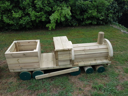 Commercial Train with 2 carriages