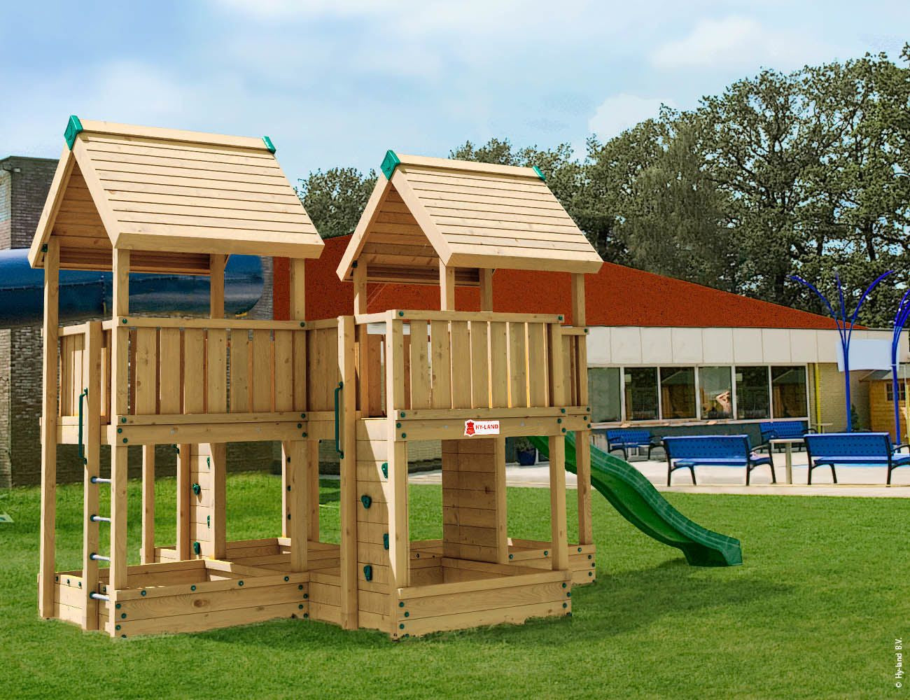 Hy-Land Project 7 Climbing frame , Hyland P7