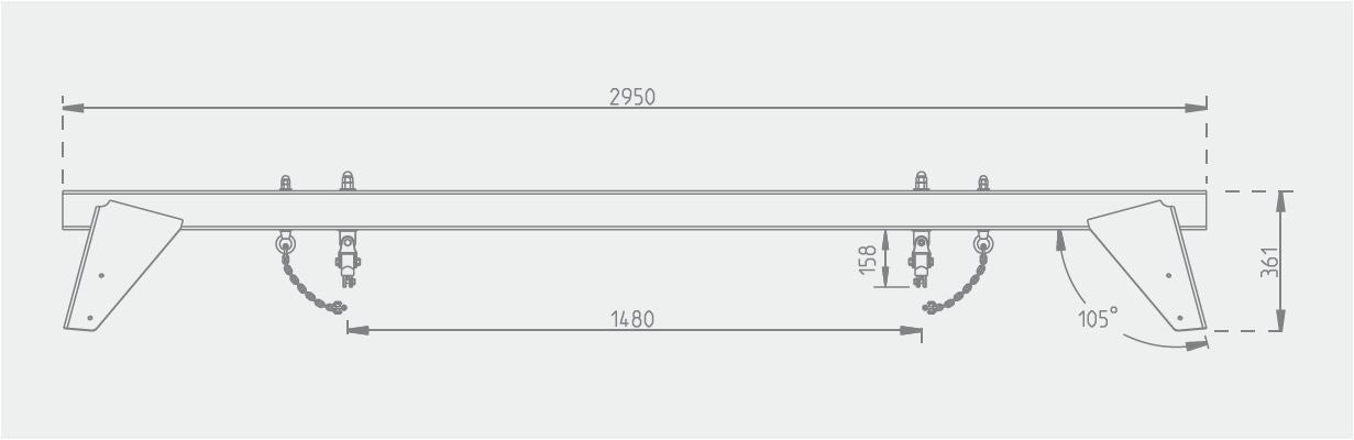 ACTIVE Commercial Swing Frame with nest swing – METAL top pole