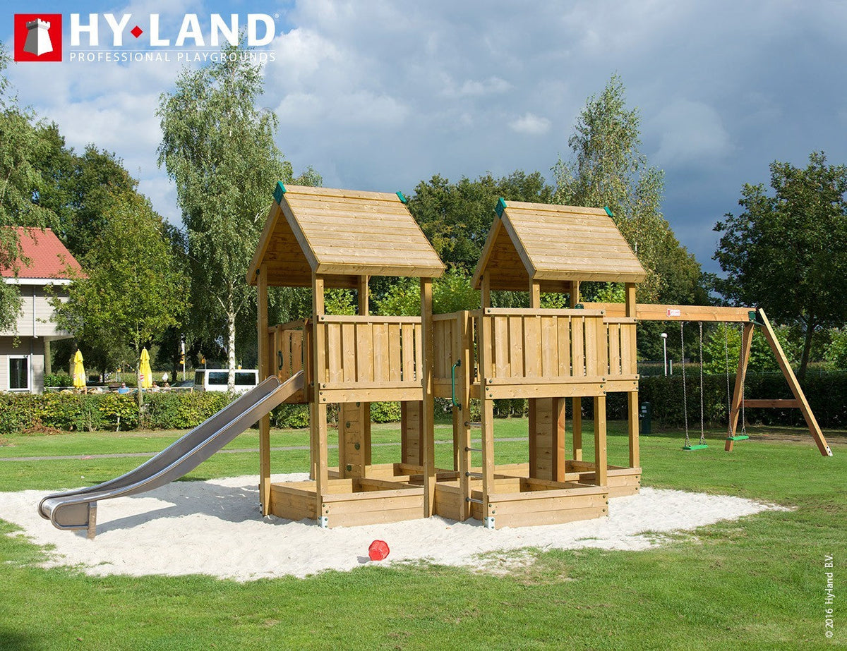 Hy-land Project P7S  Climbing Frame with swing module – Hyland P7S