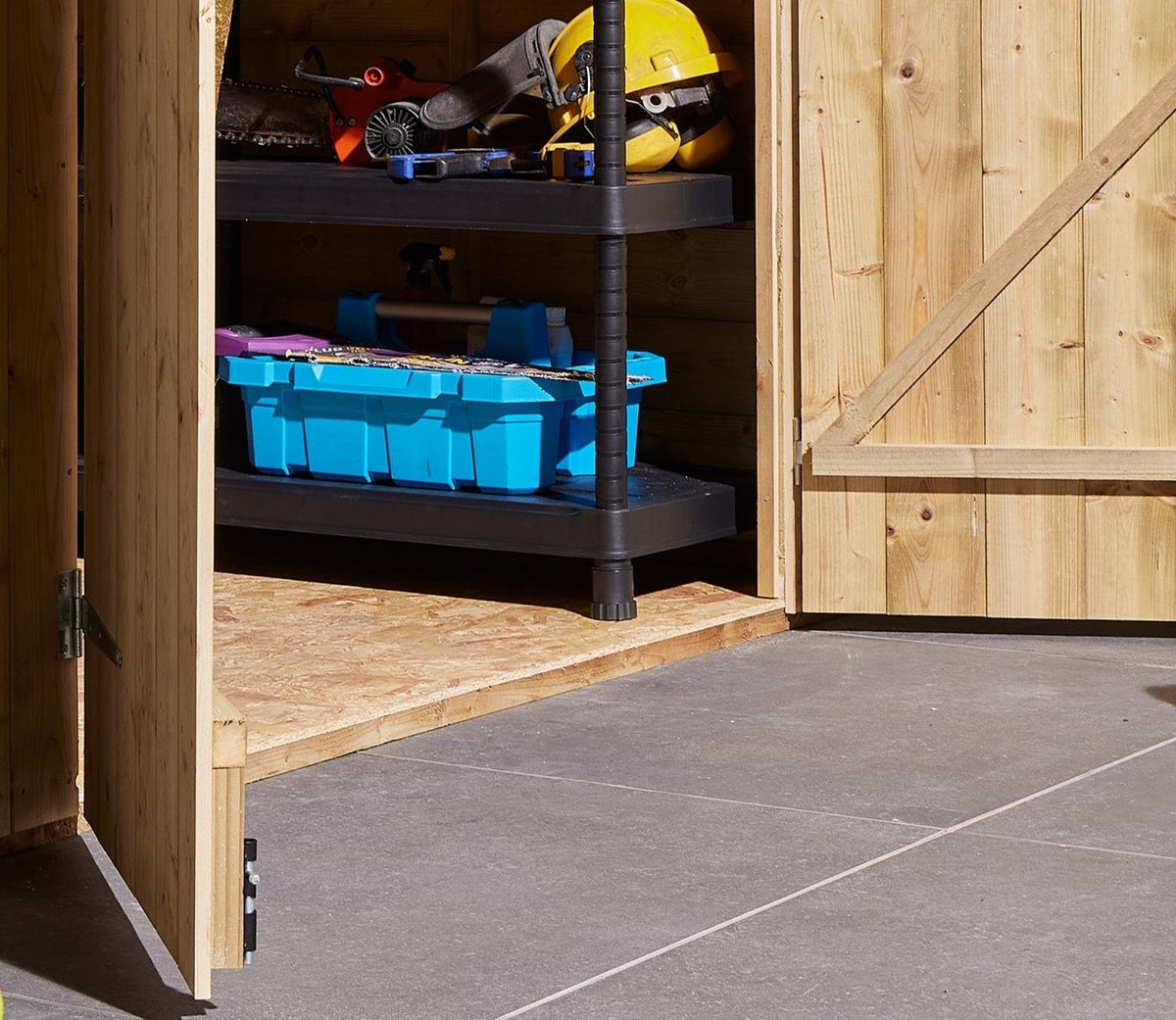 Rowlinson 6 x 8 ft Shiplap Apex Shed